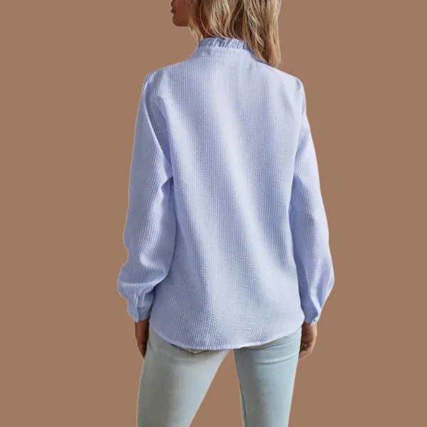 Ruth's Relaxed Fit Button-Down Shirt with Rolled Sleeves