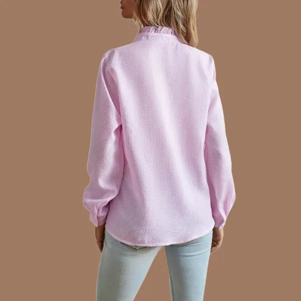 Ruth's Relaxed Fit Button-Down Shirt with Rolled Sleeves